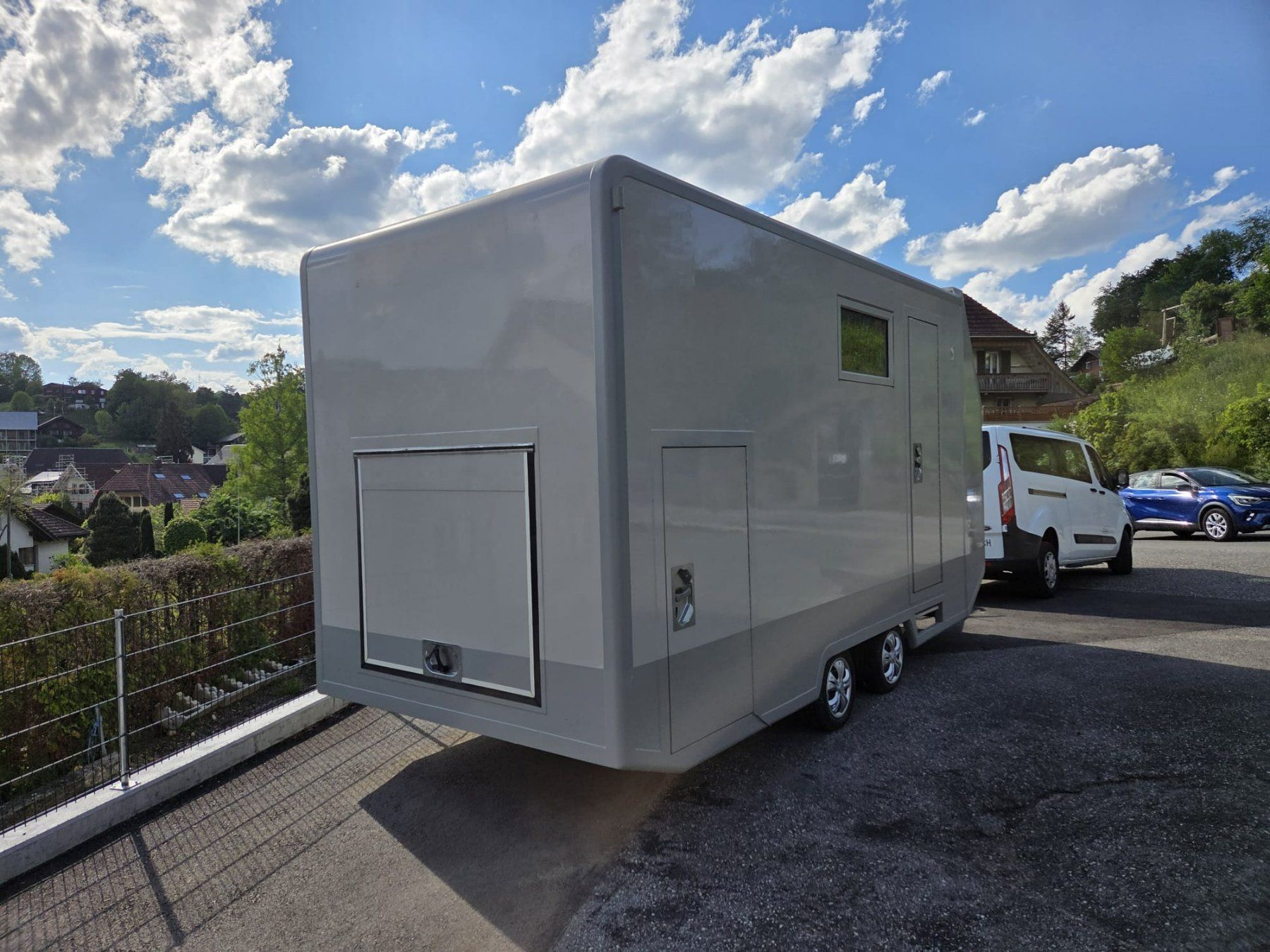 Mobilhome: Wohnanhänger mit Ormocar GFK Sandwichbau Kabine – Usato da Melchnau venduto da LUPUS-Offroad 2