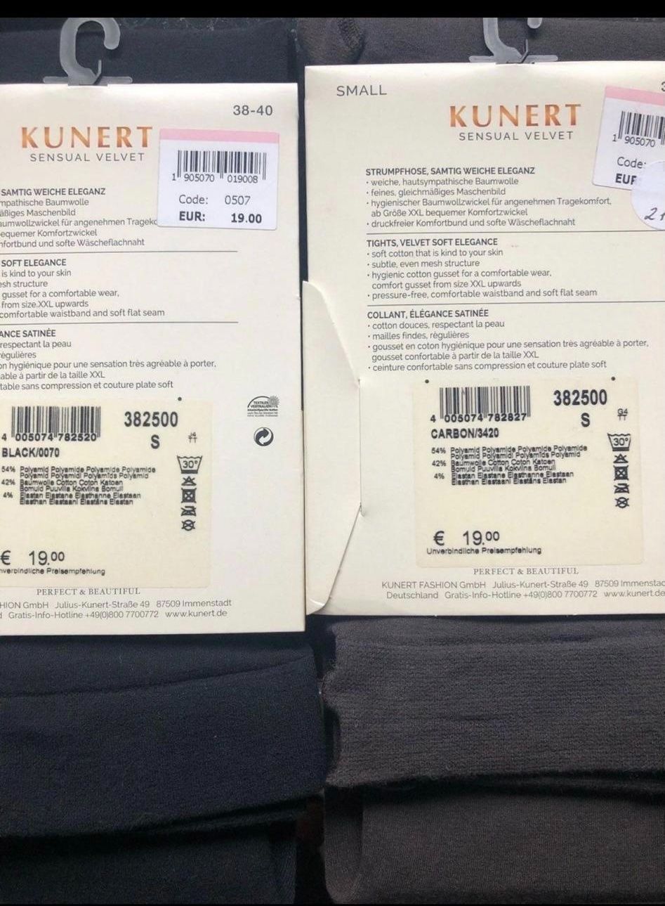 Kunert Calze & Collant: Strumpfhose KUNERT42%  Baumwolle / 29.- – Nuovo e nell'imballaggio originale da Zumikon venduto da DamenFashionShop 5