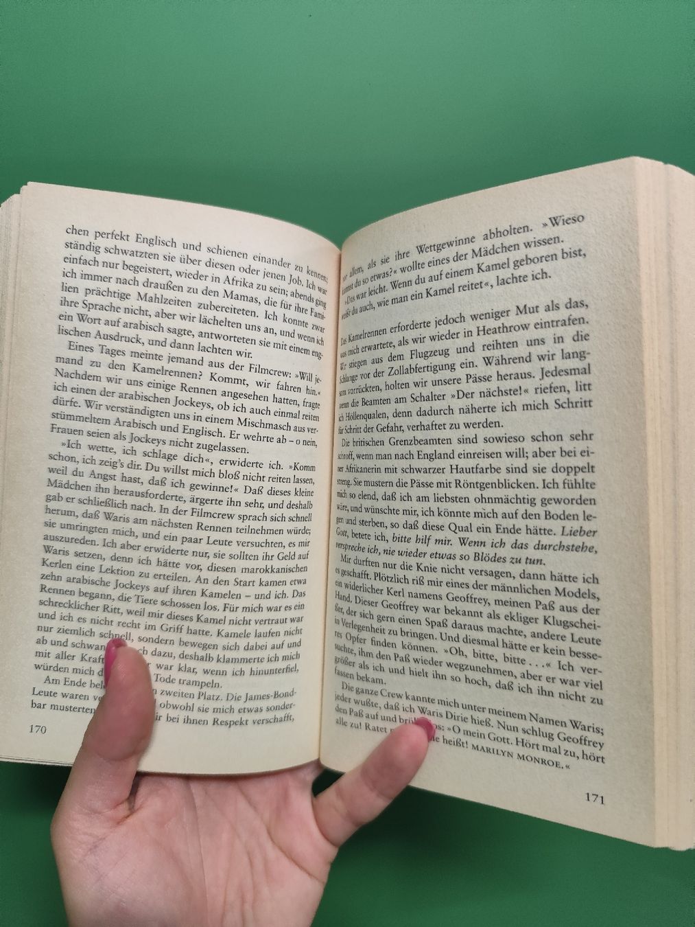 Libri: Wüstenblume Waris Dirie book German – Usato da Mägenwil venduto da VintageGirly 4