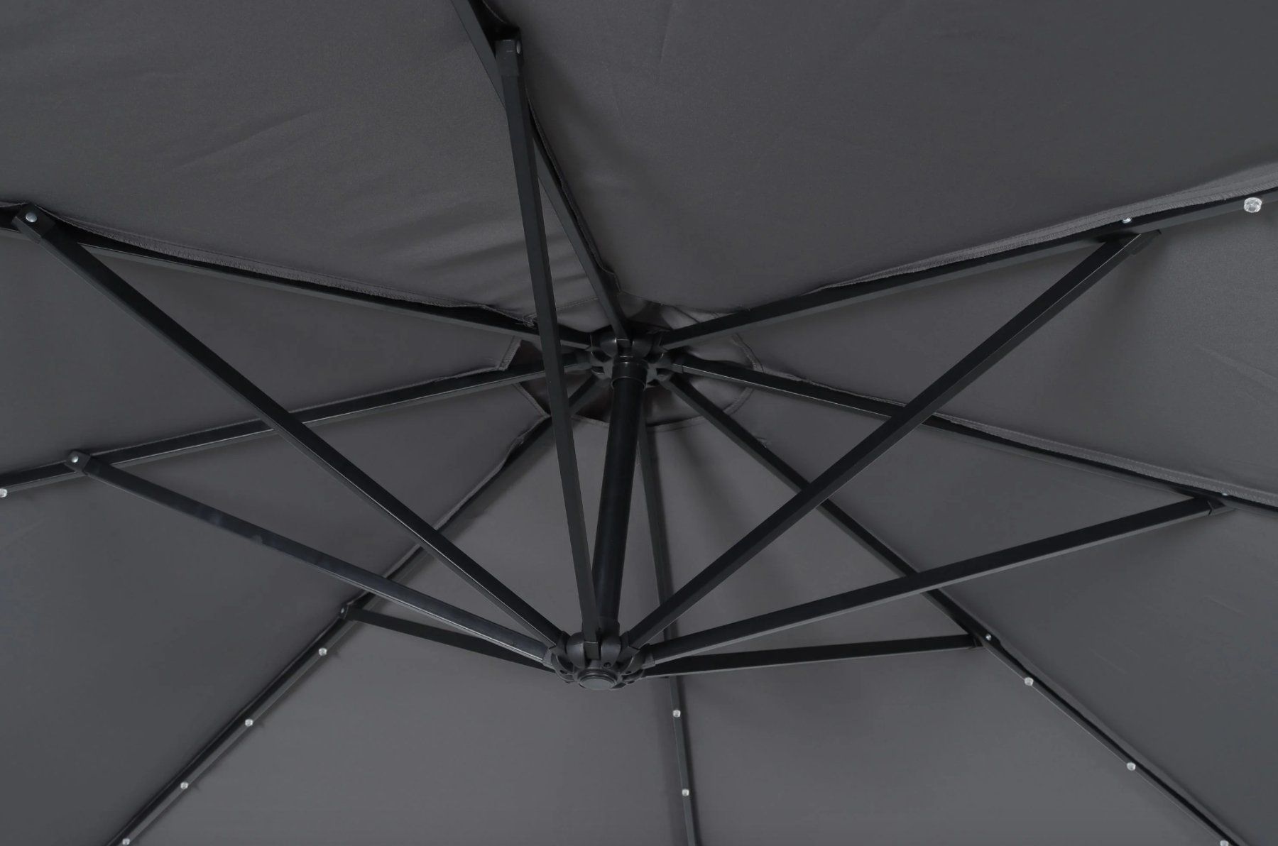 Sonnenschirme: Sonnenschirm mit LED, 350 cm, anthrazit - Gratis Versand – Neu und originalverpackt aus Kleinwangen von Maluwa_GmbH 5