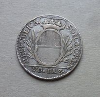Solothurn + 20 Batz. 1798, guter Zustand