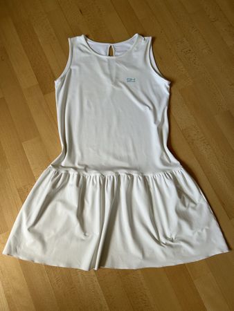 Tennis-Kleid Sportkind, Gr. 38/40, weiss