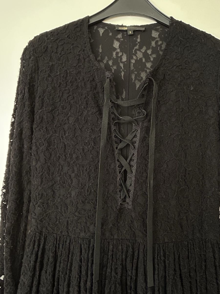 Maje Robes: Kleid Maje schwarz, Gr. 2/36 – D'occasion à Reinach BL par meinstil 2