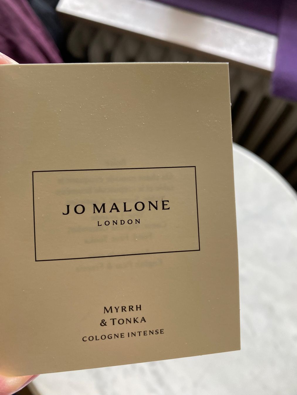 Jo Malone Profumi & Eau de Toilette: Jo Malone 2 Cologne Intense Parfum Muster à 1.5 ml – Nuovo (secondo la descrizione) da Basel venduto da Sun_Stars777 1