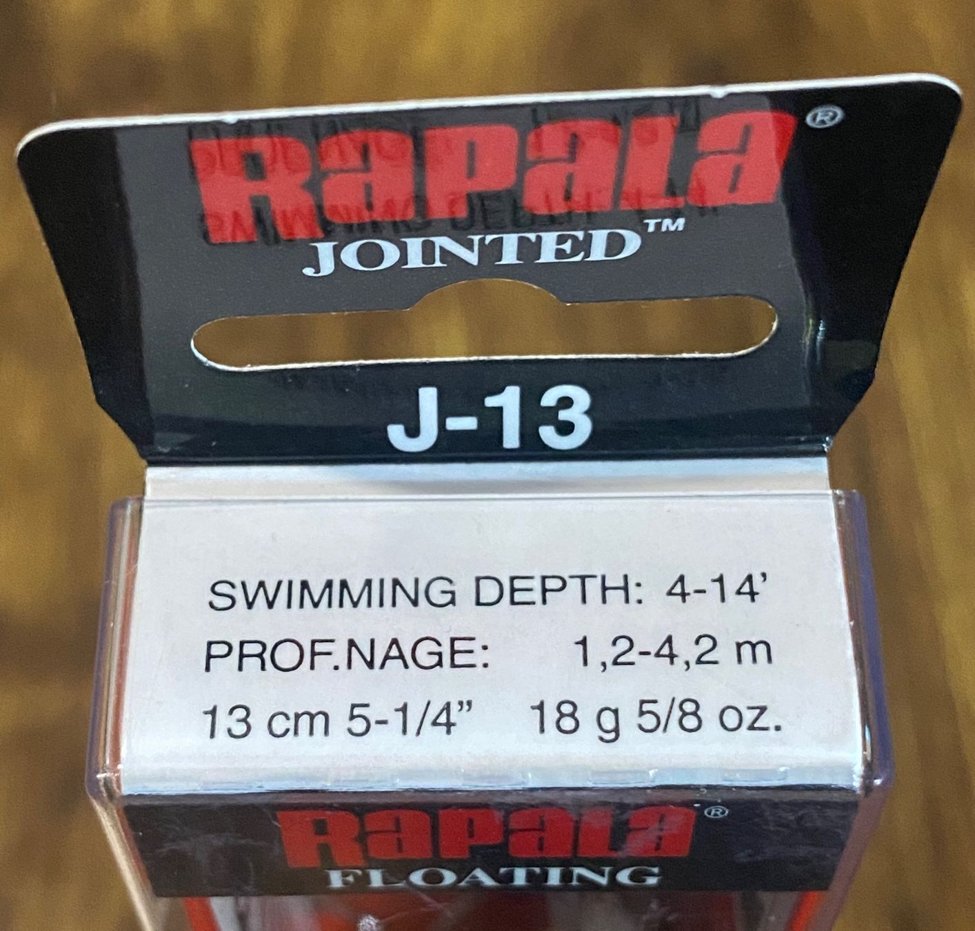 Rapala Esche: Rapala Jointed Floating Wobbler - 13 cm 18 gr – Nuovo e nell'imballaggio originale da Widnau venduto da Fishingtackle_Oggy 1