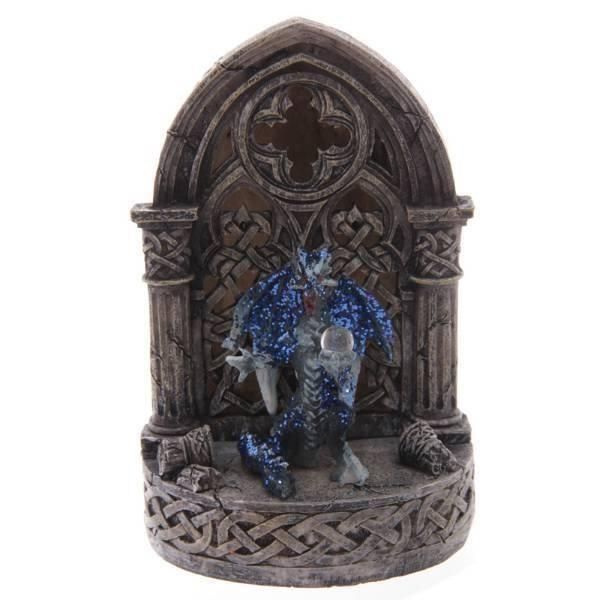 Statuette: FANTASY GLITZER DRACHE VOR – Nuovo (secondo la descrizione) da Rupperswil venduto da big-one-sale 2