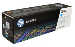 HP Color LaserJet Pro M254/M254/M281 Cyan Toner, 203X/CF541X