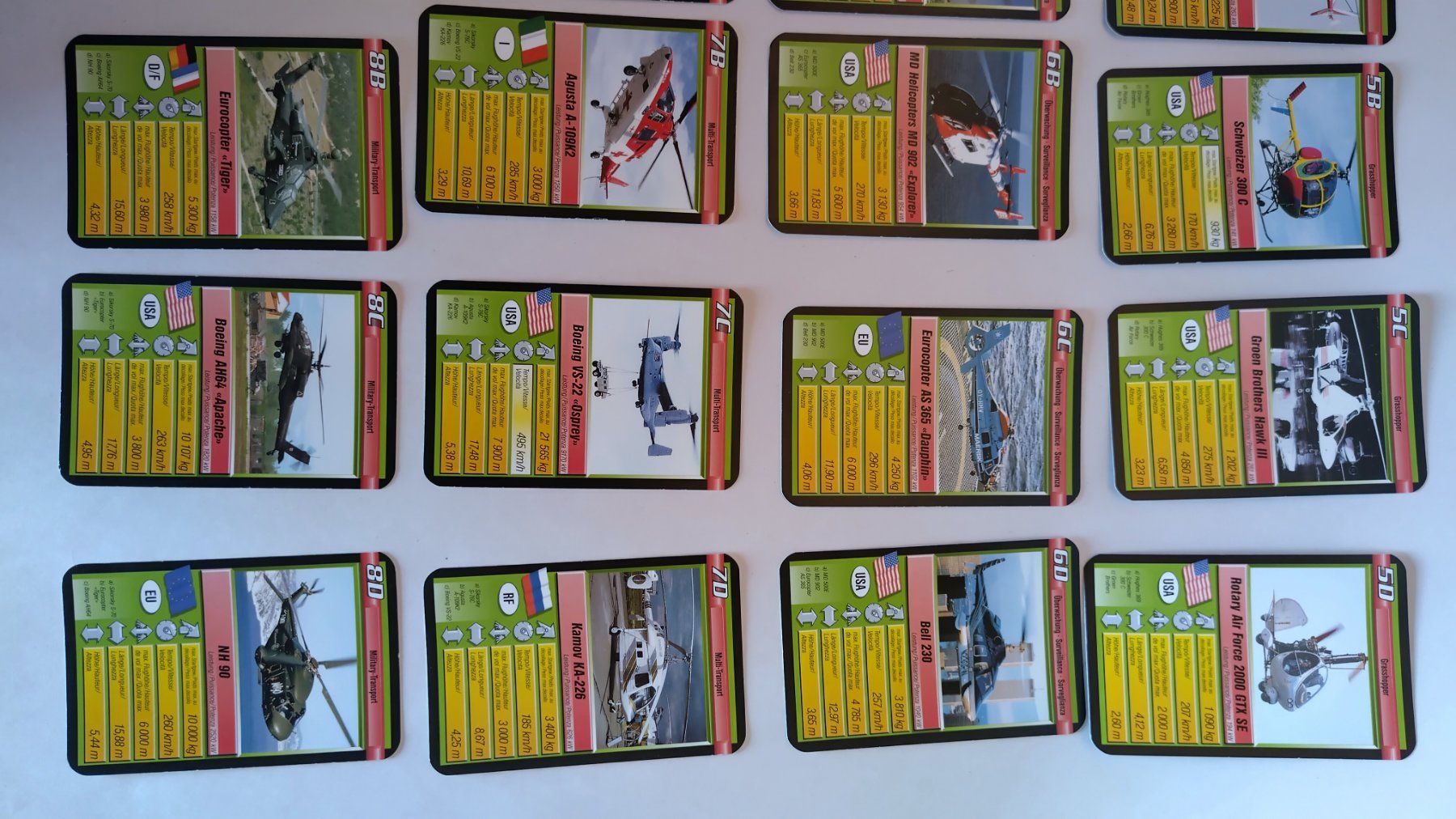 Ravensburger Giochi: Helikopter Quartett - Action Helicopter / Ravensburger ©2004 – Usato da Bellach venduto da JingleJerry 4