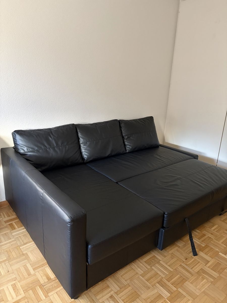 Sofas: Schwarz Bettsofa – Neuf (Voir description) à Basel par filipa_machado 1