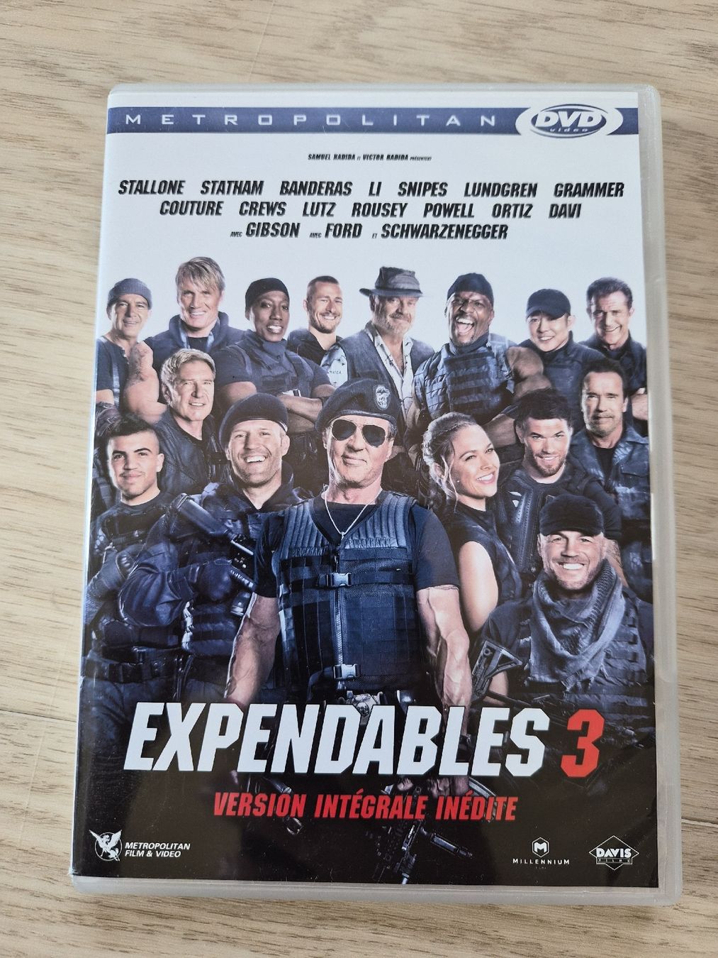 Tous les DVDs: DVD Expendables 3 Version Intégrale Inédite – D'occasion à La Joux FR par car_ck96
