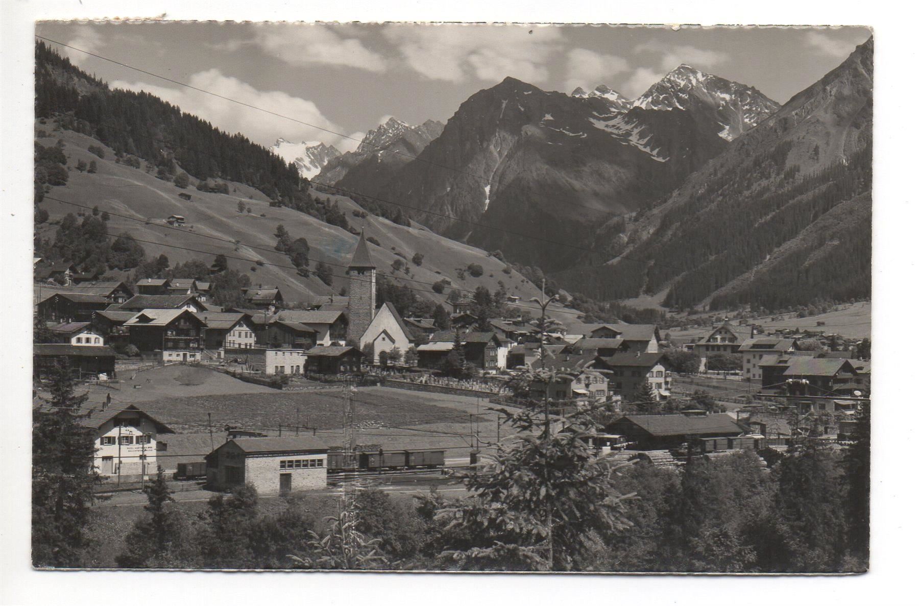 Ansichtskarten: KLOSTERS Bauunternehmung - Bahn – Gebraucht aus Jona von philajona