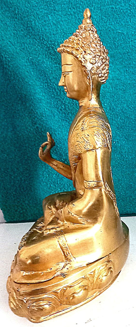Skulpturen & Statuen: Buddha Messing Poliert gross – Gebraucht aus Baar von 2cvbaar 3