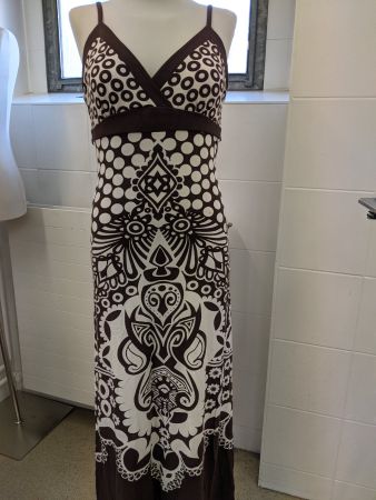 Lange Sommerkleid Gr 38/40