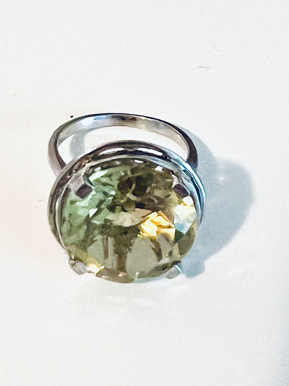 Anelli: Citrine Sterling Silver Ring – Nuovo (secondo la descrizione) da Rüschlikon venduto da topswissvintage 8