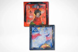 Maternités symboliques – Tableaux de Melitta Csorján