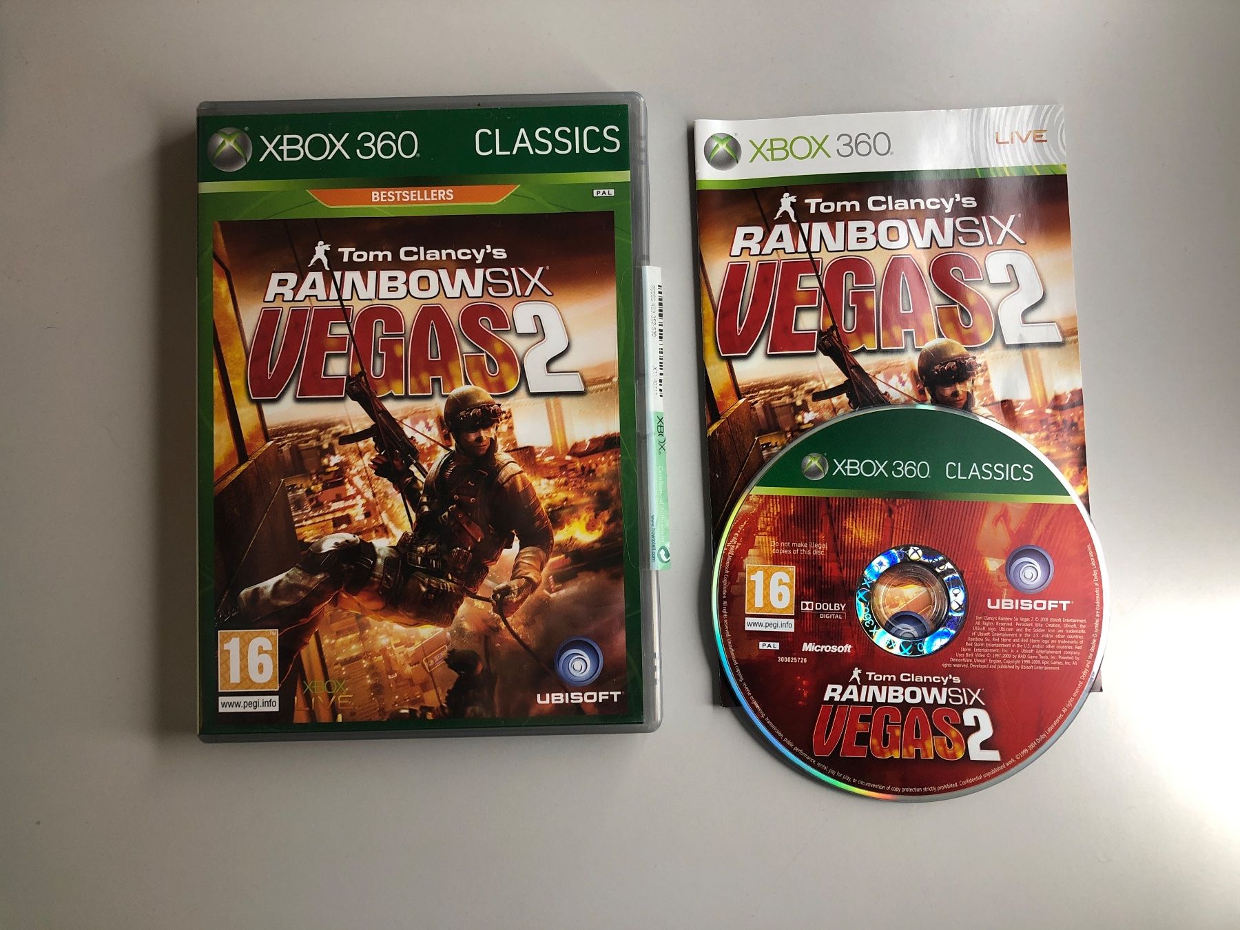 Microsoft Spiele: Tom Clancys Rainbow Six Vegas 2 - Xbox 360 – Gebraucht aus St.gallen von taduz