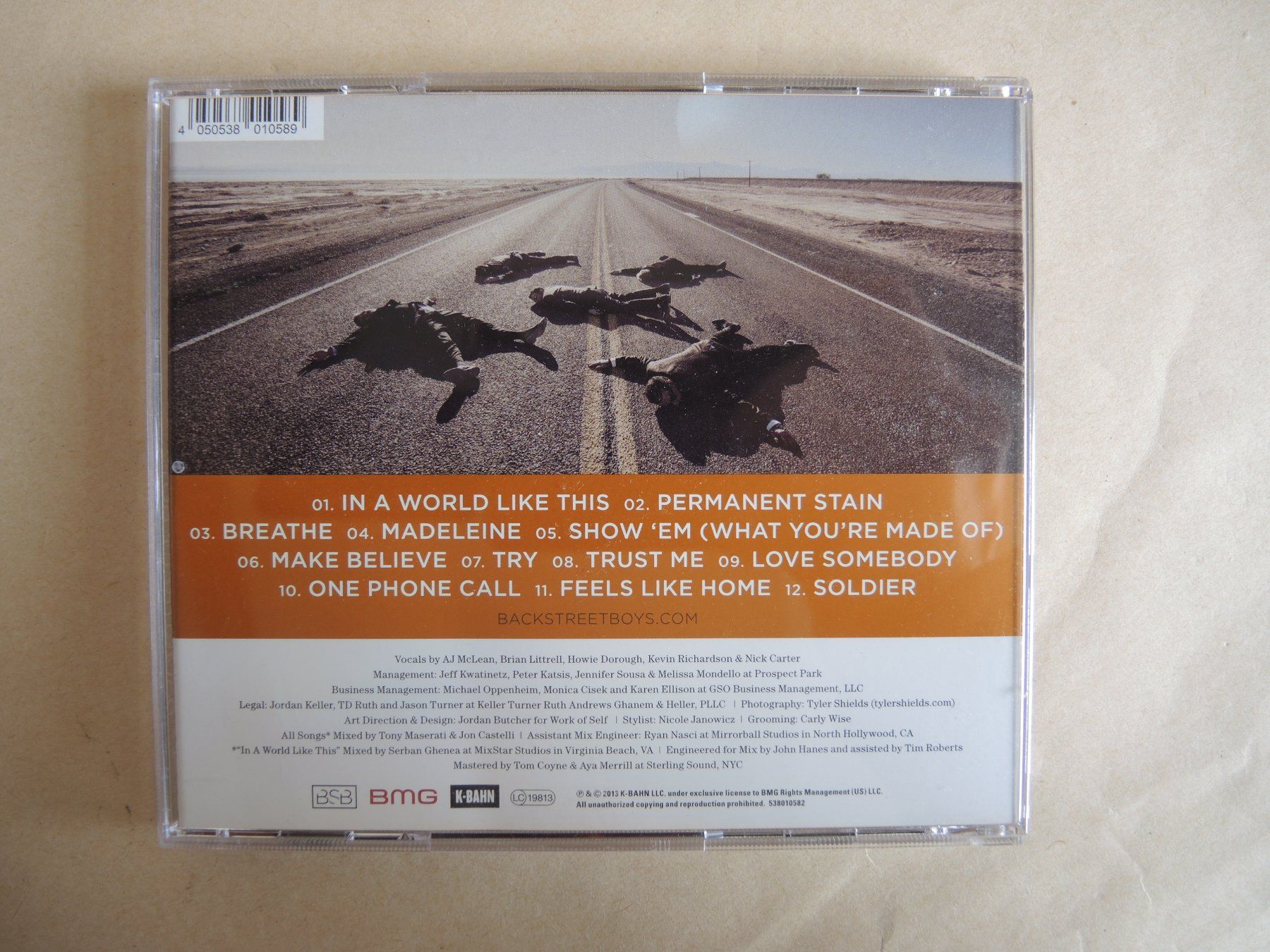 CD: Backstreet Boys -  In A World Like This -  CD – Usato da Rorschach venduto da maeck8 3