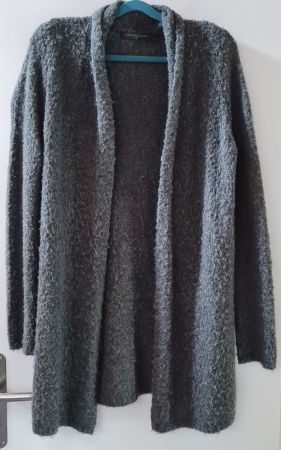 Cardigan von Syndicate - Grösse M - dunkelbrau