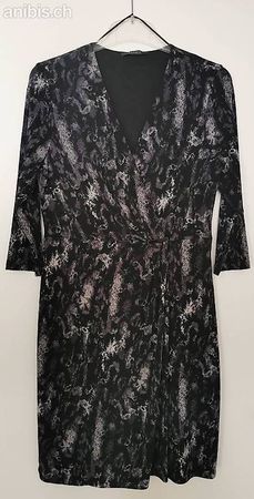 Robe Esprit Noire Marbré