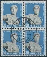1944 - Olympiade - Abart • offenes Auge - Trélex VD