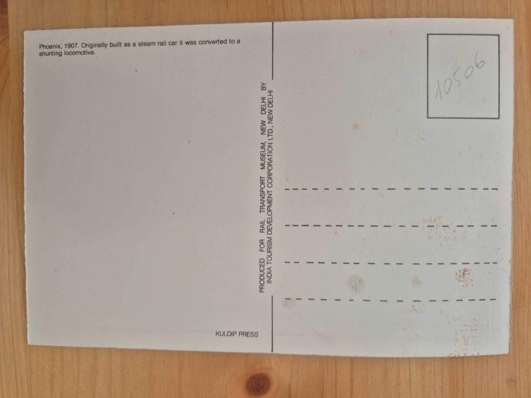 Ansichtskarten: Phoenix 1907 - Inde – Neu (gemäss Beschreibung) aus St-Léonard von thipif 1
