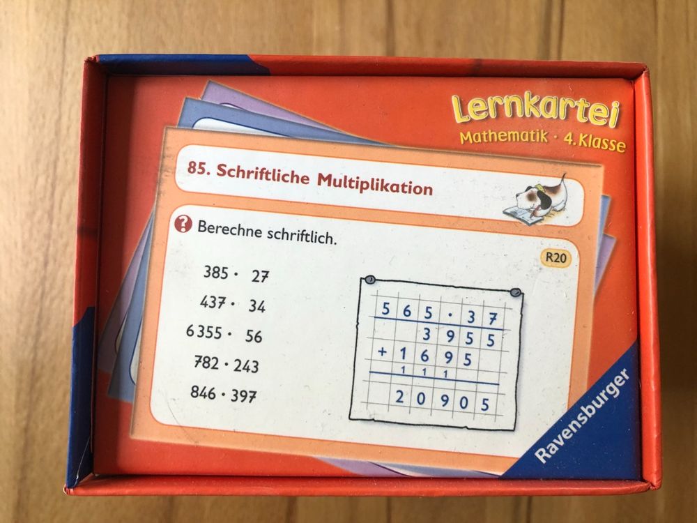 Lern-Detektive: Mathematik 4. Klasse Lernkartei 240 Karten | Kaufen auf ...