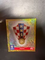 Topps Euro 2024 GOLD Wappe Poland CRO 1