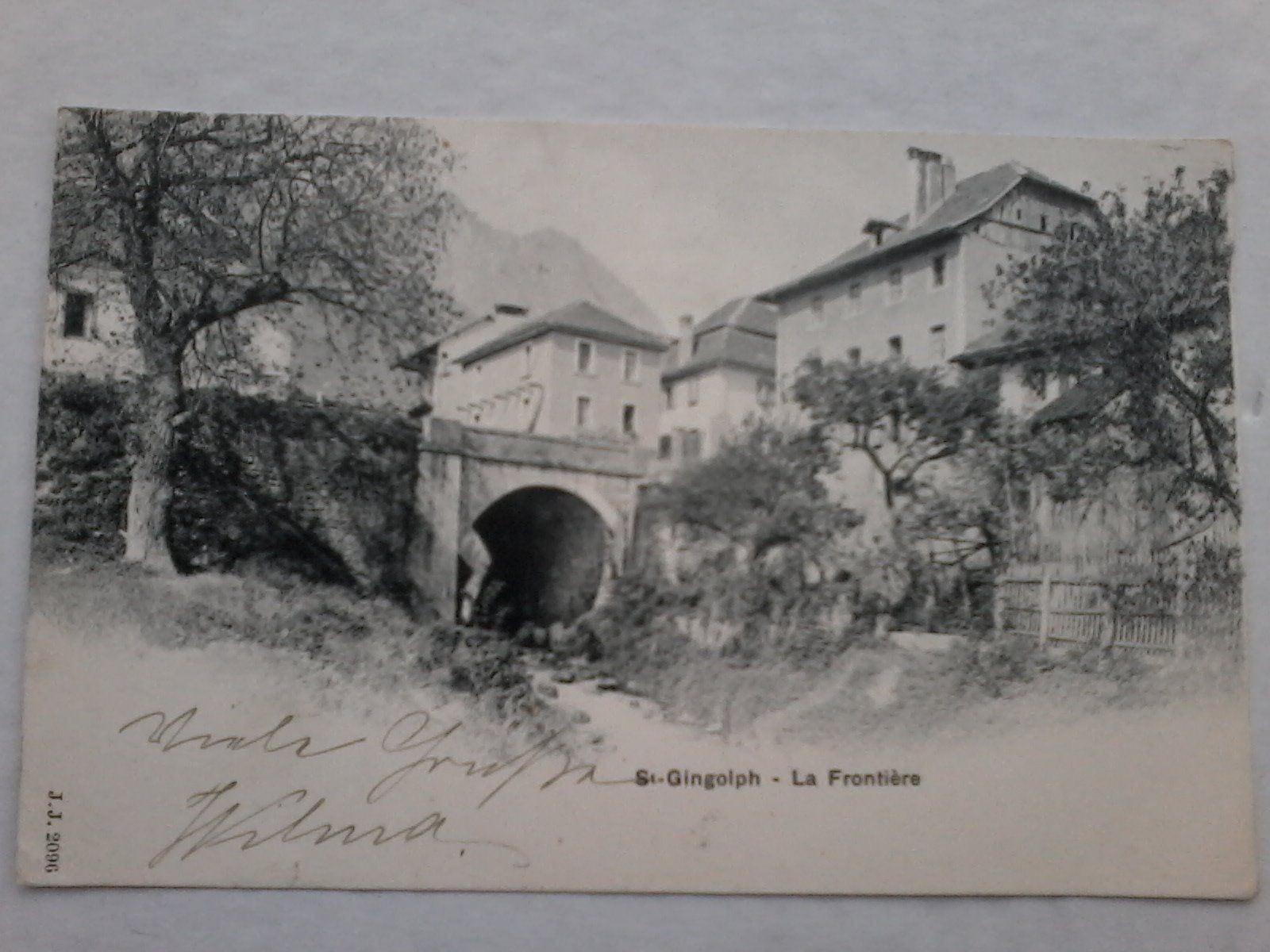 Cartoline postali: St. Gingolph, von 1901 – Usato da Niederscherli venduto da Lucia16
