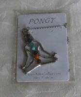 Pendentif yoga PONGT Argenté Neuf