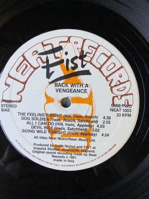 Dischi in vinile: Fist – Usato da Aarwangen venduto da Jukebox3 8