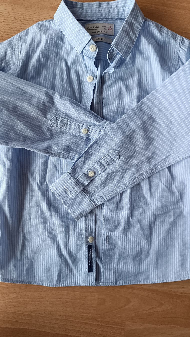 Zara Camicie, T-shirt & Polo: Hemd/ Langarm/ Jungs/ Gr 116 – Usato da Flims Dorf venduto da ali_8n8q 3