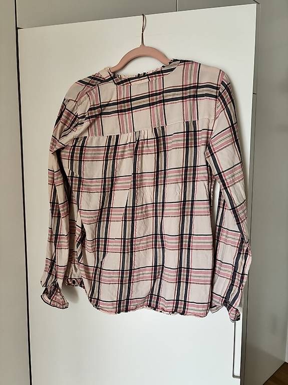 Esprit Camicette: Esprit Bluse/Hemd, Gr.38, beige/rosa/blau – Usato da Horgen venduto da sab_kp8l 1