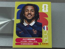 Joules Kounde Panini Sticker WM 2026