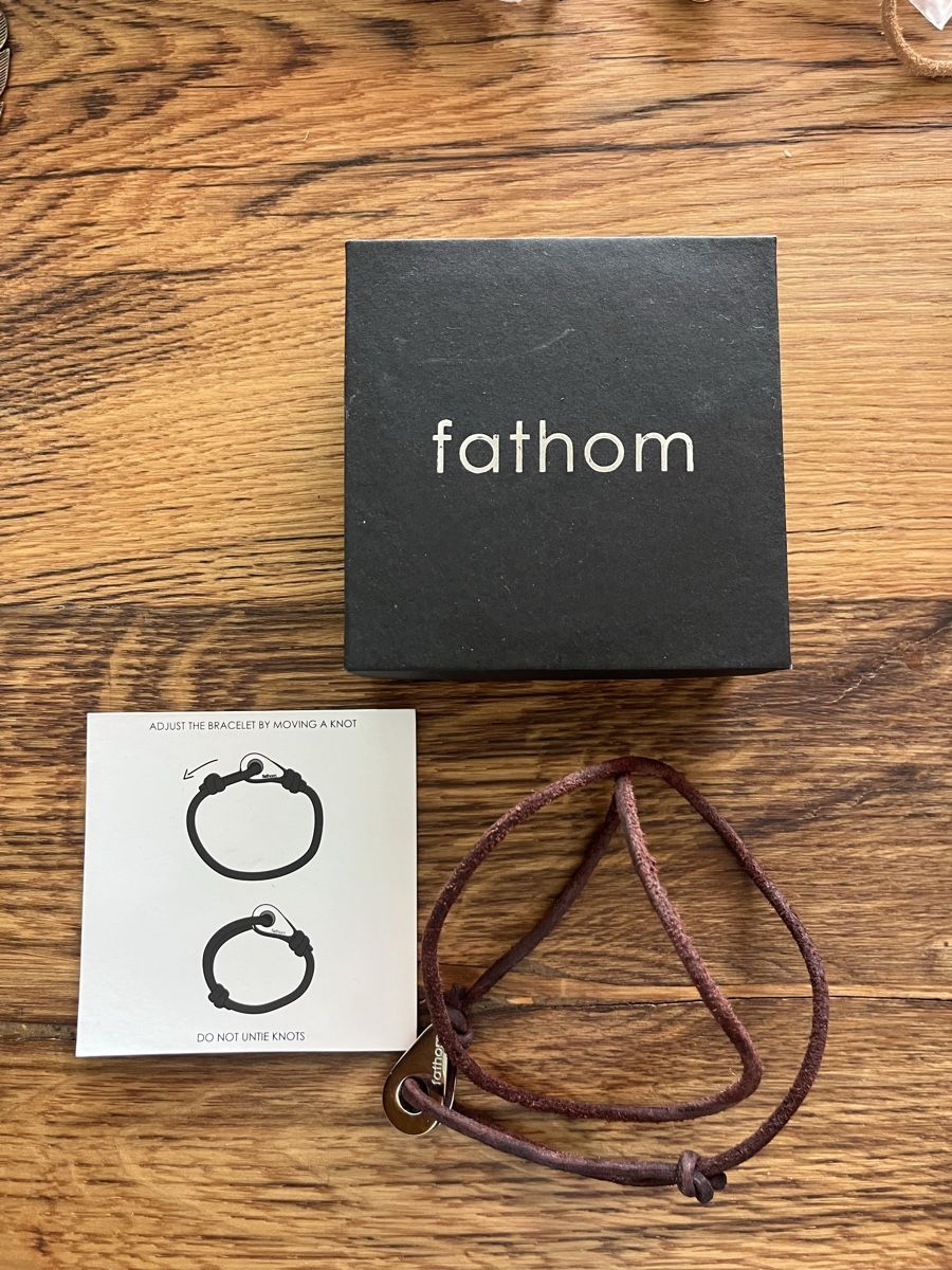 Bracelets: Fathom Lederarmband braun Unisex – Neuf (Voir description) à Kerzers par del13 3