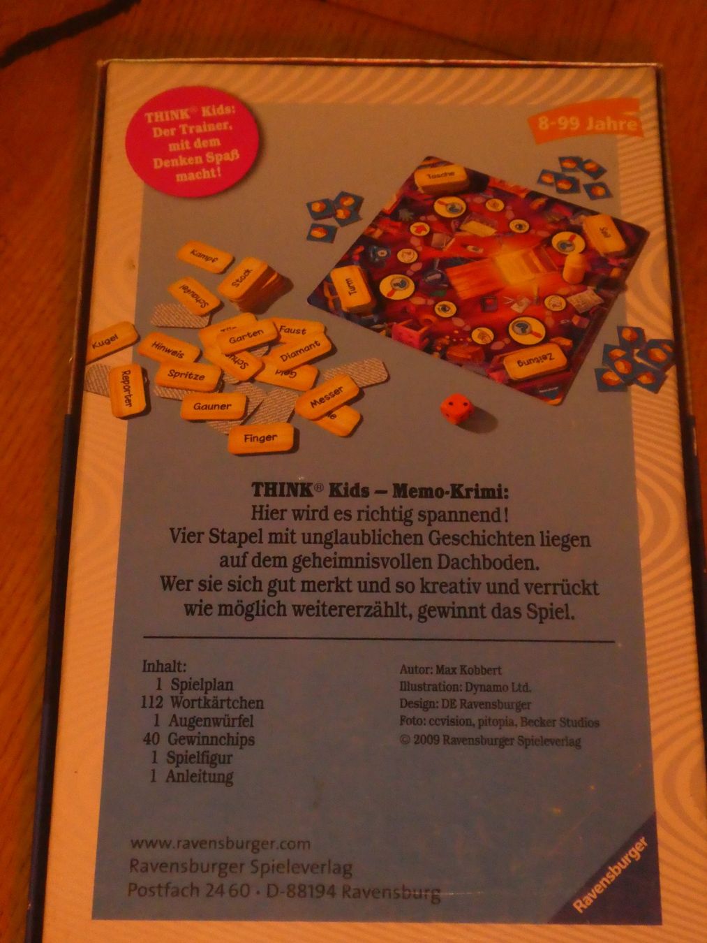 Giochi: Memo-Krimi – Usato da Dinhard venduto da heidibei 2