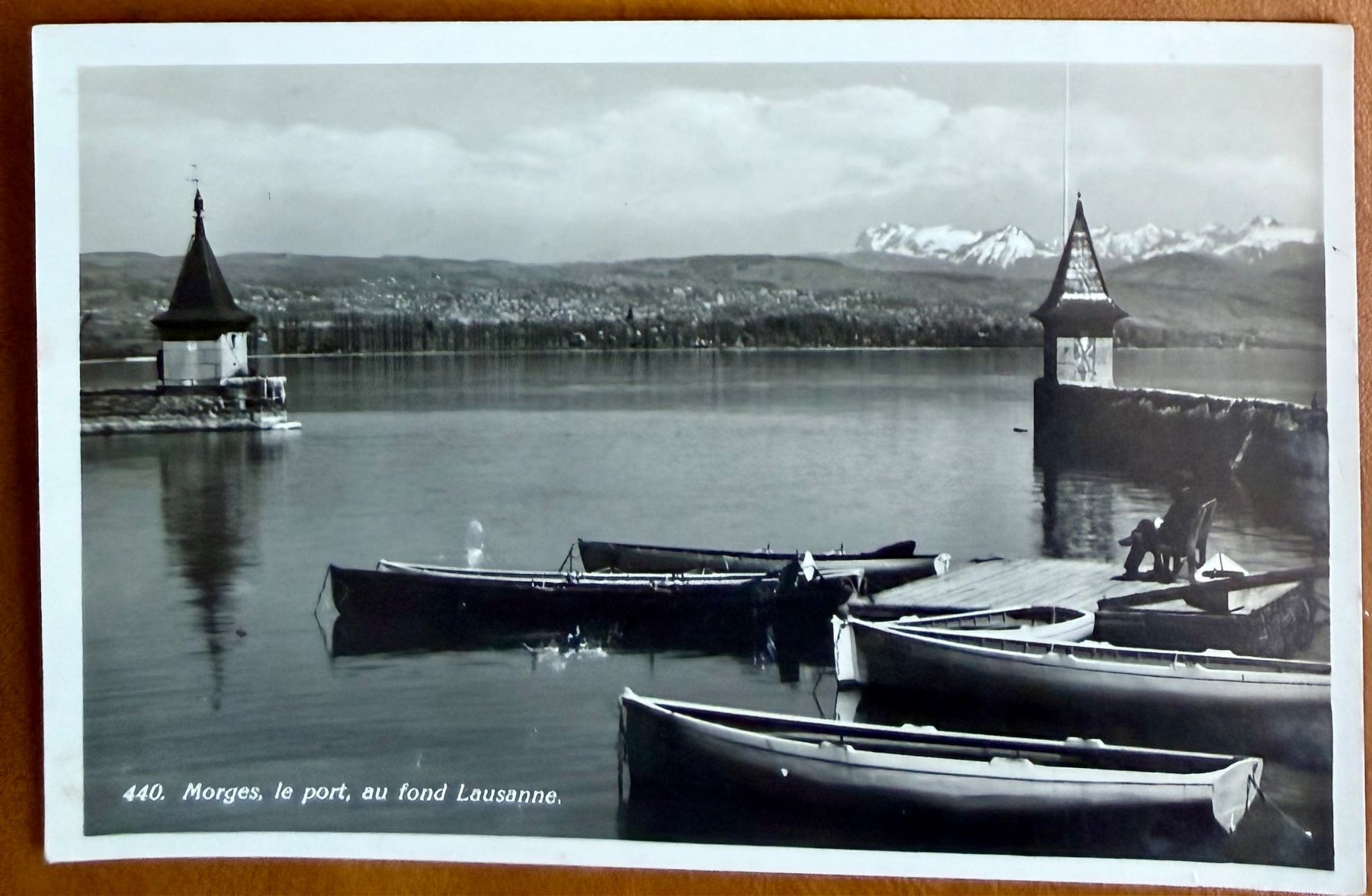 Cartes postales: Morges - Barques dans le port - Carte ancienne – D'occasion à Lutry par Ediego