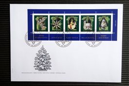 2004 FDC Sonderblock Weihnachtsmarken