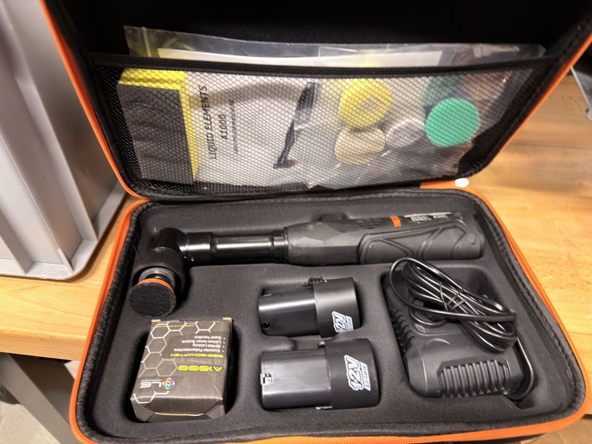 Smerigliatrici & Lucidatrici: LC Liquid Elements Akku Poliermaschine Set – Nuovo (secondo la descrizione) da Selzach venduto da SiendoGaming