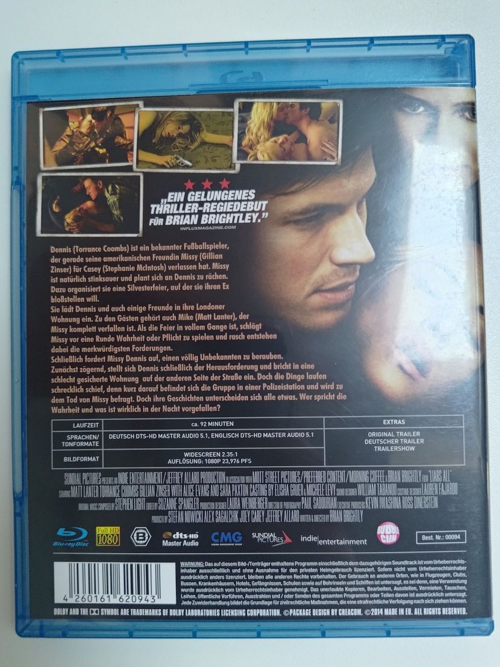 Tutti i DVDs: Liars All – Usato da Liestal venduto da Kratzilla 2