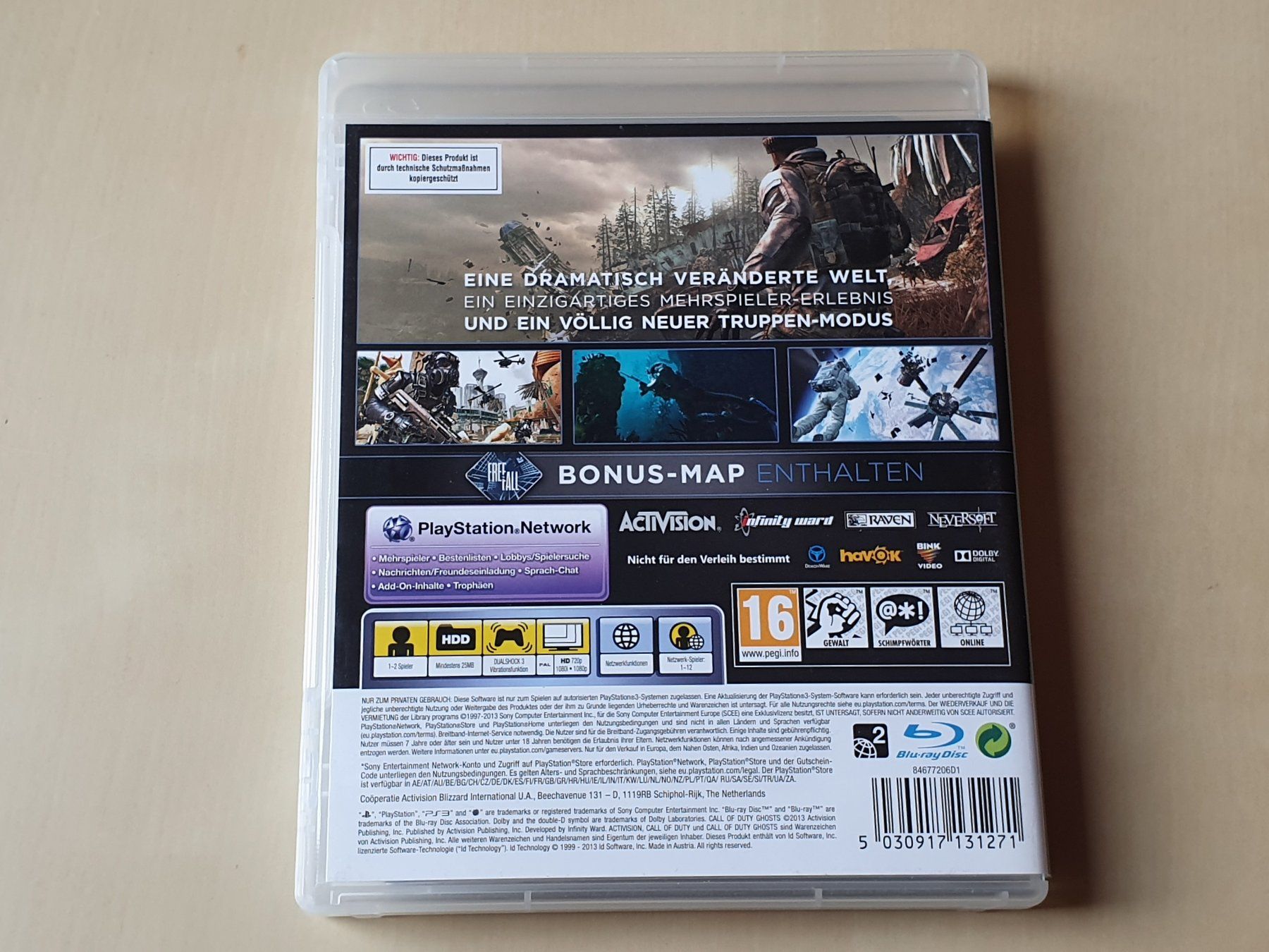 Sony Giochi: Call of Duty Ghosts – Usato da Stansstad venduto da collectorsshop 1
