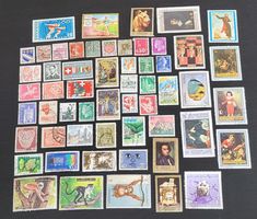 50 verschiedene briefmarken ganze welt