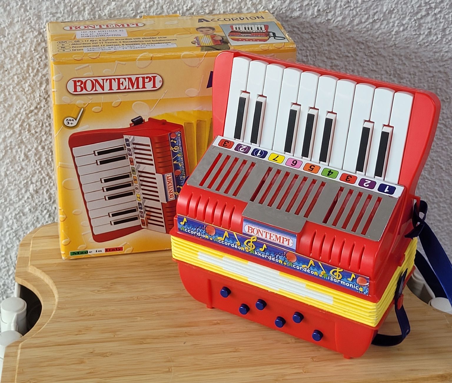 Spielzeuge: Bontempi Handorgel Spielzeug  – Gebraucht aus Buttikon SZ von Renco