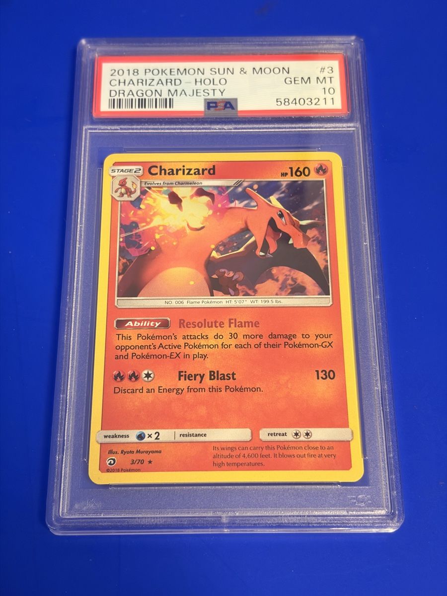 Pokémon Cartes à collectionner: Pokemon Charizard PSA 10 Dragon Majesty – Neuf (Voir description) à Rombach par SIR_SHIRT