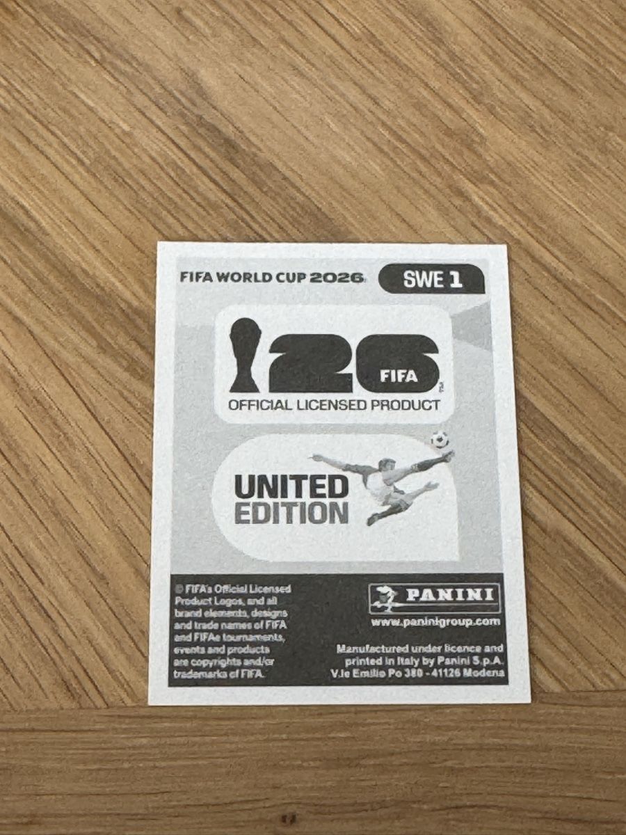 Panini Carte collezionabili: Panini 2026 SWE 1 – Nuovo (secondo la descrizione) da Grand-Lancy venduto da cyr_n5ky 1