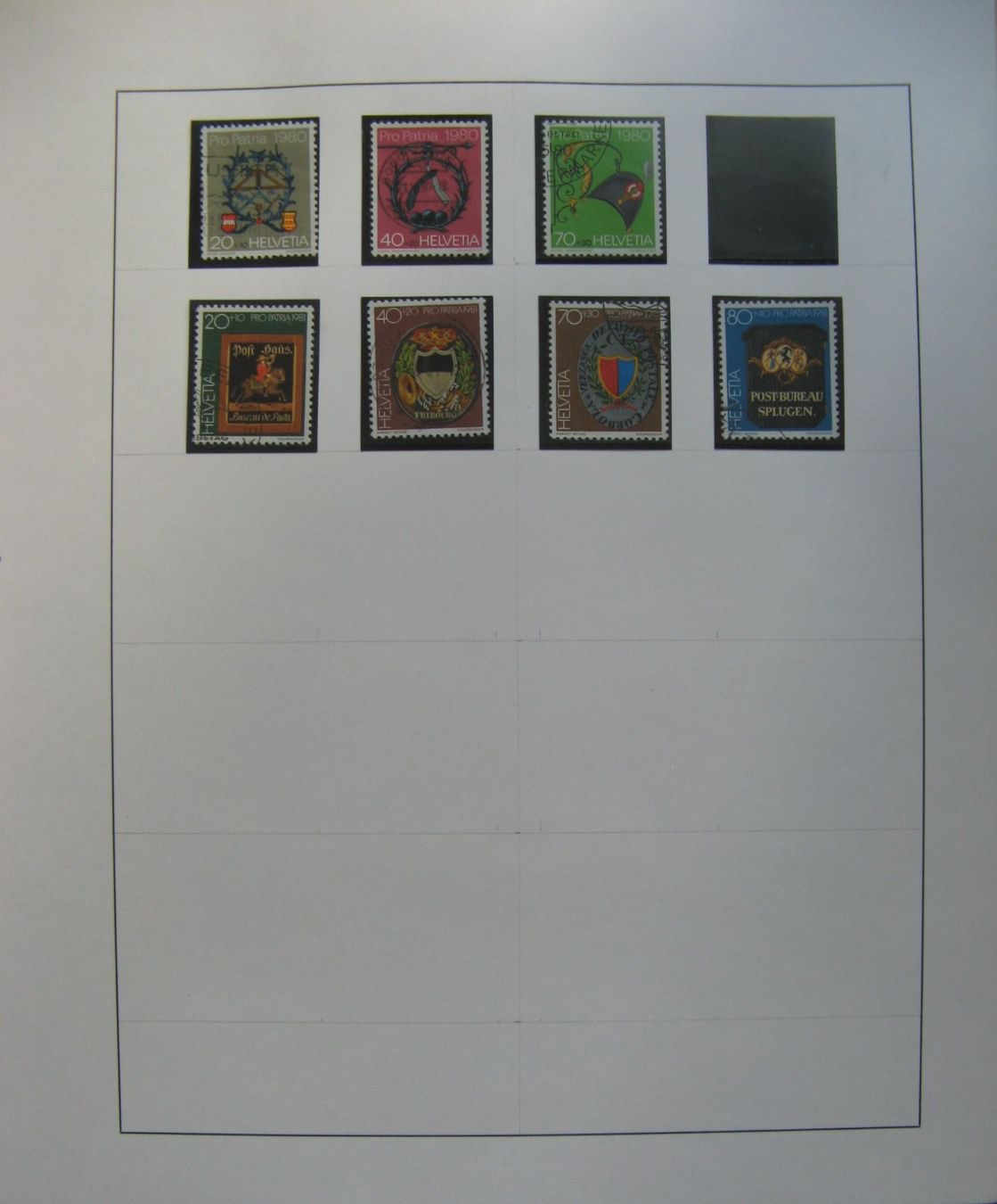Alle Briefmarken: PP 1939 - 1981 – Gebraucht aus Frauenfeld von Interessent1 9