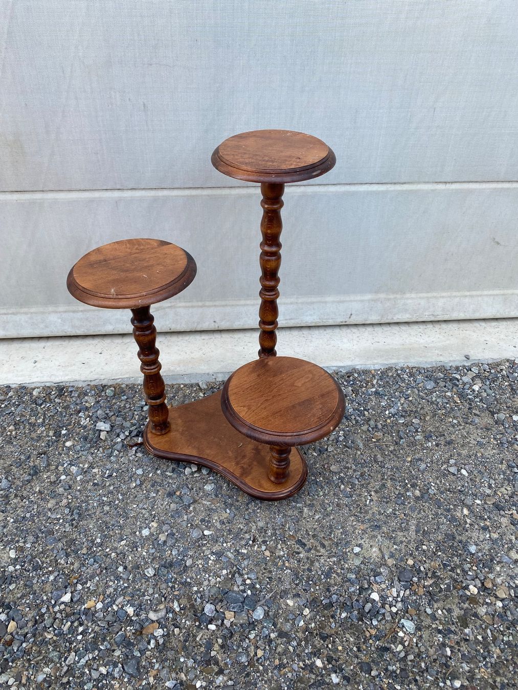 Portacandele: Blumenständer Holz 3 Ablagen – Usato da Dozwil venduto da Bach_4