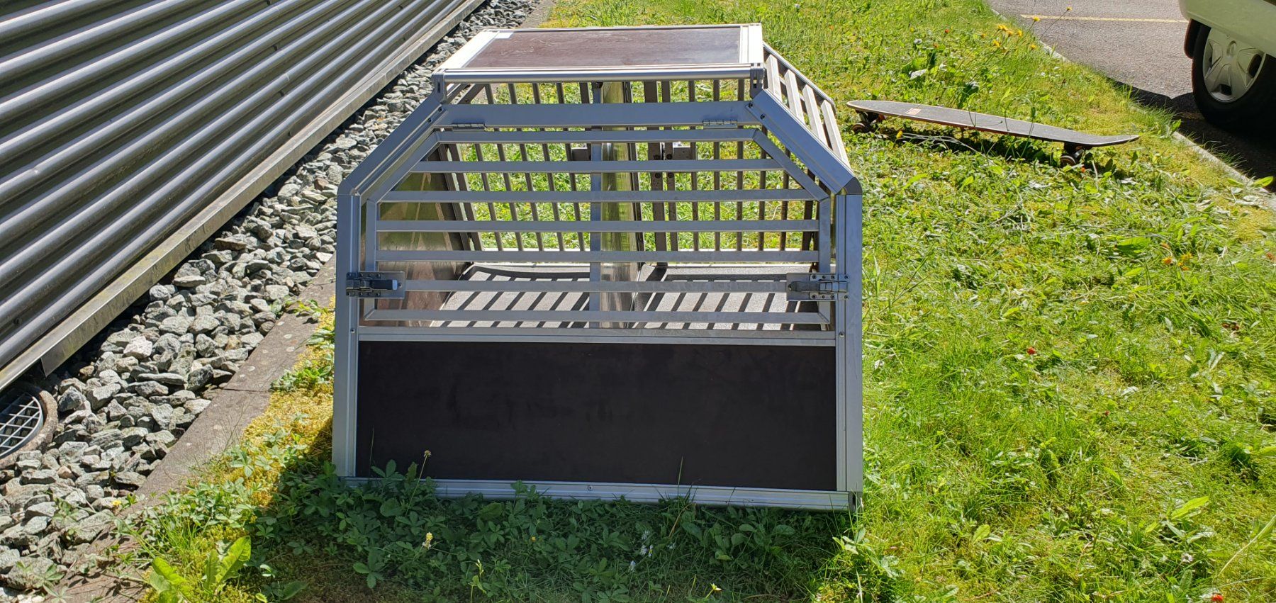 Käfige, Transport & Sicherheit: Hundedoppelbox fürs Auto – Gebraucht aus Uster von lar_z9pv 2