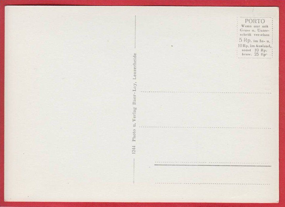 Cartoline postali: PARPAN, GROSSFORMAT – Usato da Grüningen venduto da Kartenlaube 1
