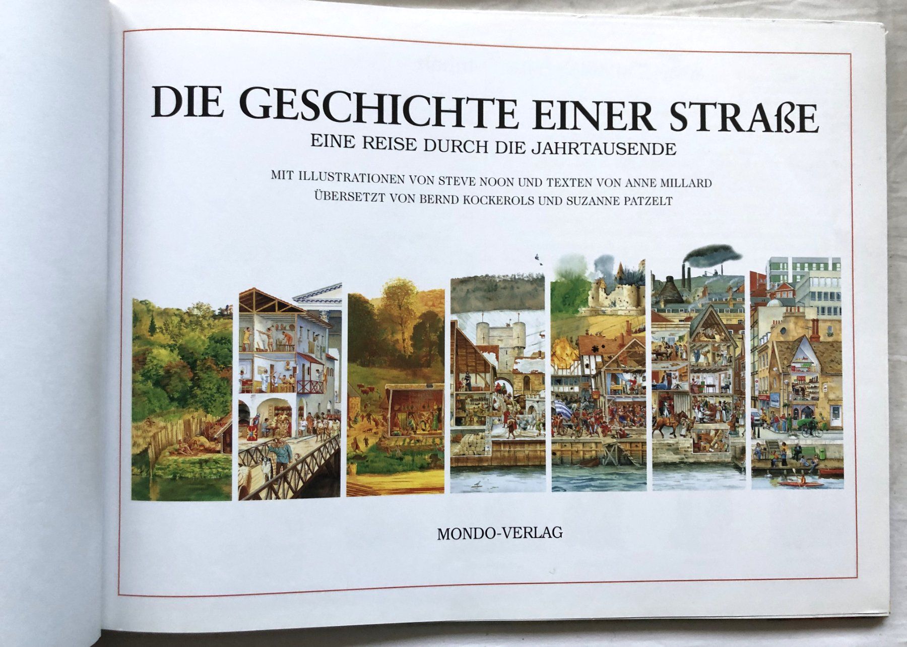 Libri: Die Geschichte einer Strasse - Bilderbuch - Mondo Verlag – Usato da Schaffhausen venduto da durruti 1