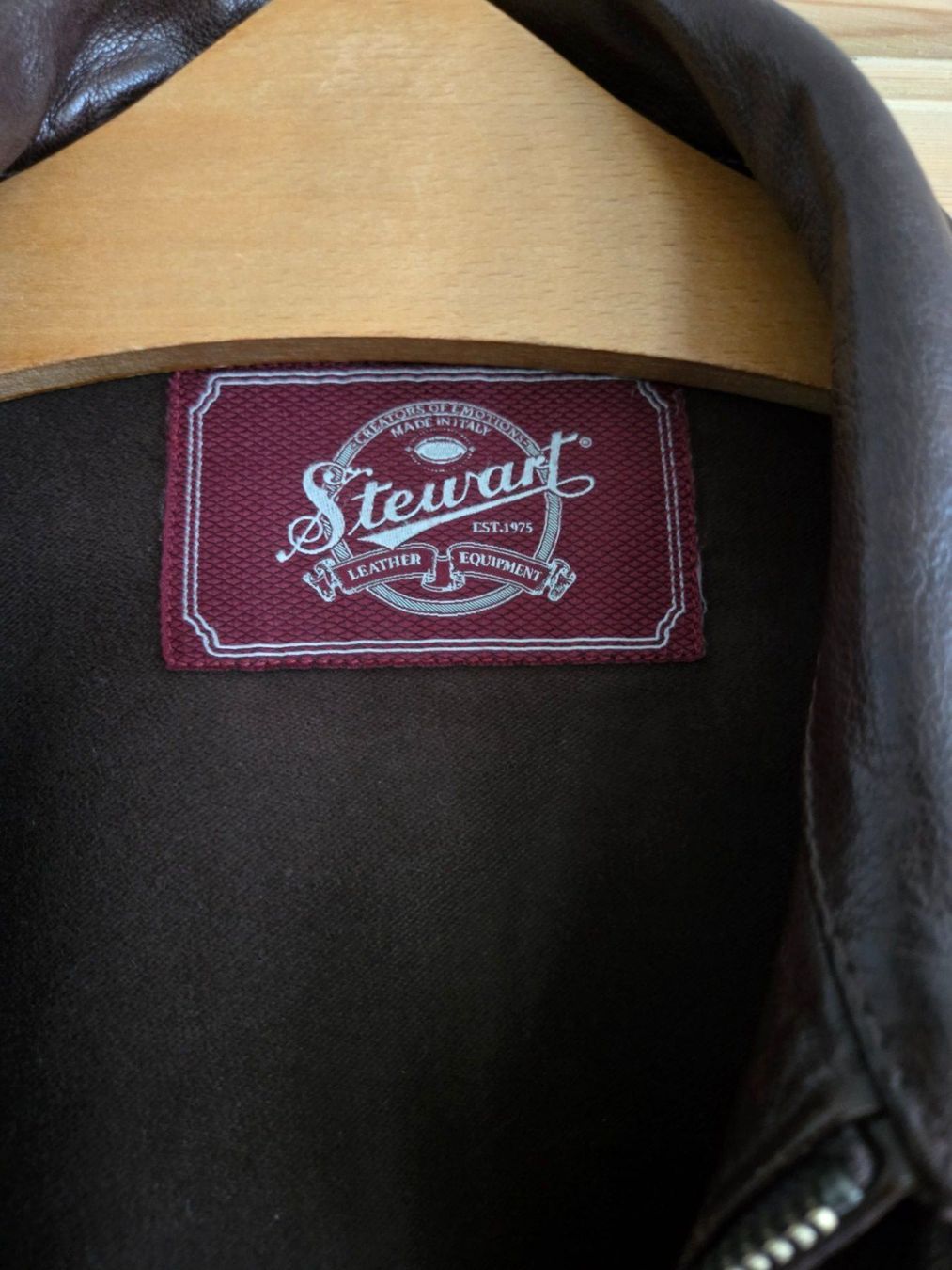Stewart Giacche: Lederjacke Stewart, Herren – Usato da Morgarten venduto da Haiden 2